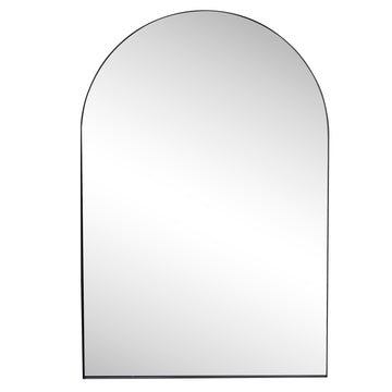 Elodie 24 in. W x 36 in. H Medium Arched Metal Framed Wall Mounted Mirror - JONATHAN Y